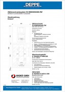 Deppe Zaehlerschranksystem St 2000-820-400-ZW