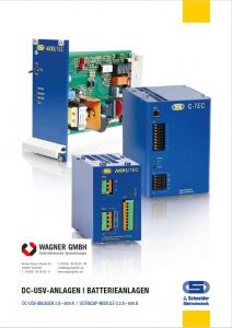 J-Schneider DC-USV-Anlagen D Batterieanlagen