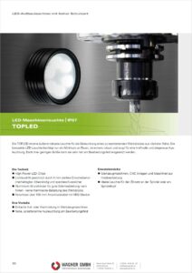 LED2WORK LED Maschinenleuchten Industrieleuchten TOPLED