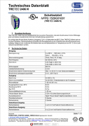 J. Schneider TRETEC N Datenblätter