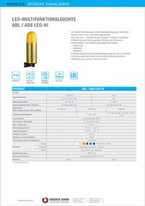 Pfannenberg LED-Multifunktionsleuchte ABL/ABS LED-HI
