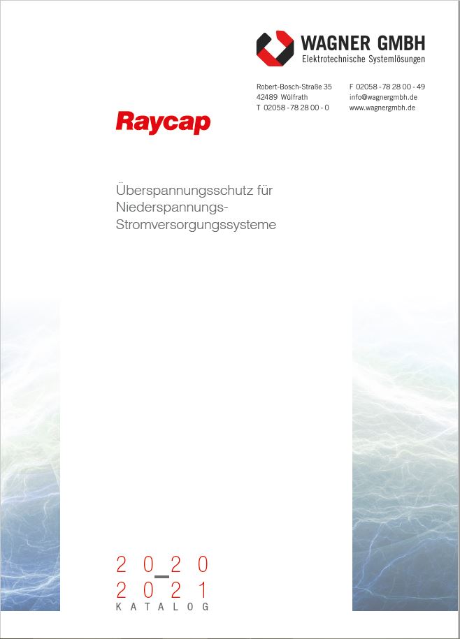 Raycap Gesamtkatalog Überspannungsschutz ür Niederspannungs-Stromversorgungssysteme 2020