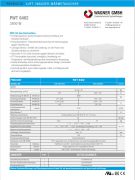 Pfannenberg Luft-Wasser-Waermetauscher PWT-6402 Datenblatt