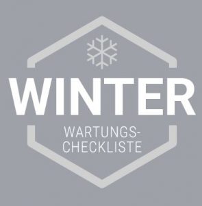 Winter-Wartungs Checkliste