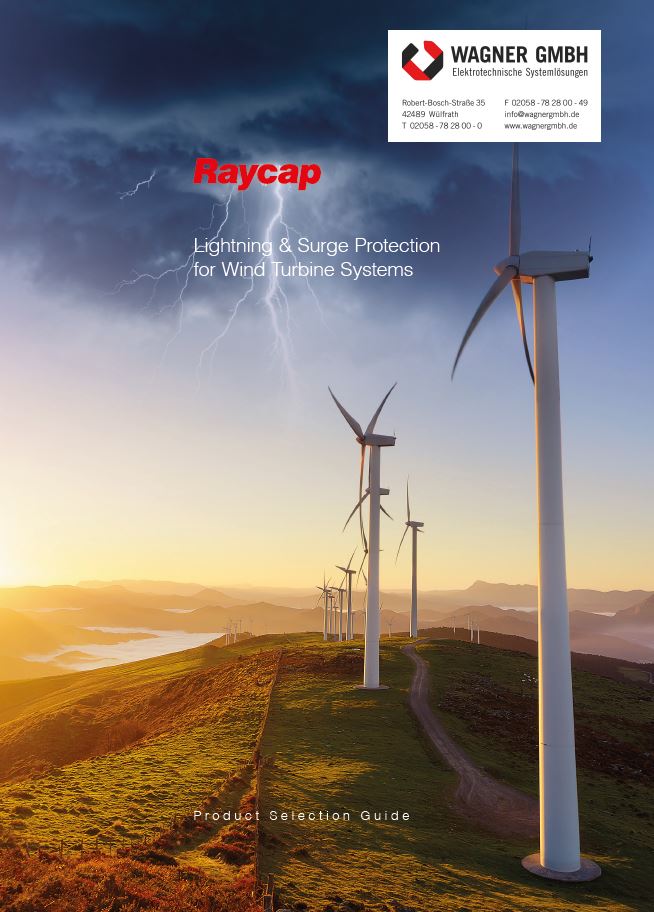 Raycap Blitz- und Überspannungsschutz für Windkraftanlagen-GB-Bild