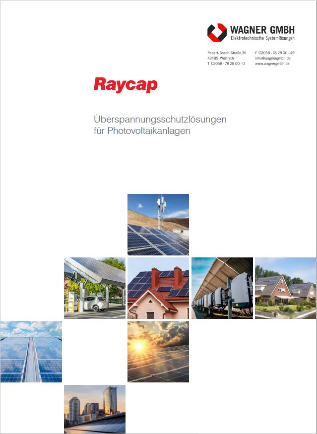 Raycap Überspannungsschutzlösungen für Photovoltaikanlage, Bild