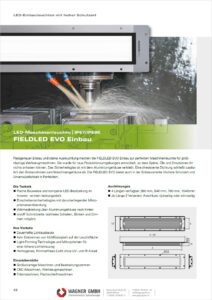 LED2WORK LED Maschinenleuchten Industrieleuchten FIELDLED EVO Einbau