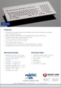 PRINTEC DS Edelstahl Tastatur 102 T-ES