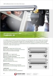 LED2WORK LED Maschinenleuchten Industrieleuchten TUBELED_25