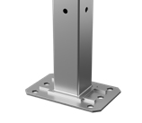 Pfosten INOX 50 mm x 50 mm