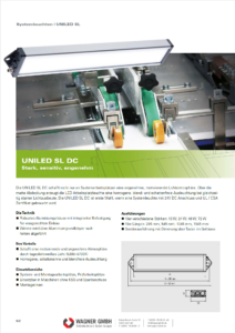 LED2WORK LED Arbeitsplatzleuchte UNILED SL DC