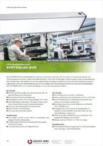 LED2WORK LED Arbeitsplatzleuchten SYSTEMLED EVO