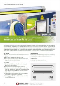 LED2WORK LED Maschinenleuchten Industrieleuchten TUBELED_25 RGB-W IO-Link