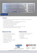 PRINTEC DS Edelstahl Tastatur 84ES TP ATK