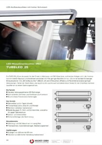 LED2WORK LED Maschinenleuchte TUBELED_25