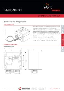 nVent RAYCHEM T-M-10-S+X+Y mechanisches Thermostat