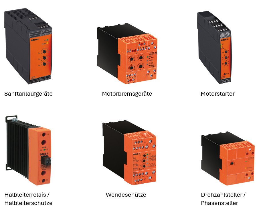 DOLD Leistungselektronik Produkte zusammen