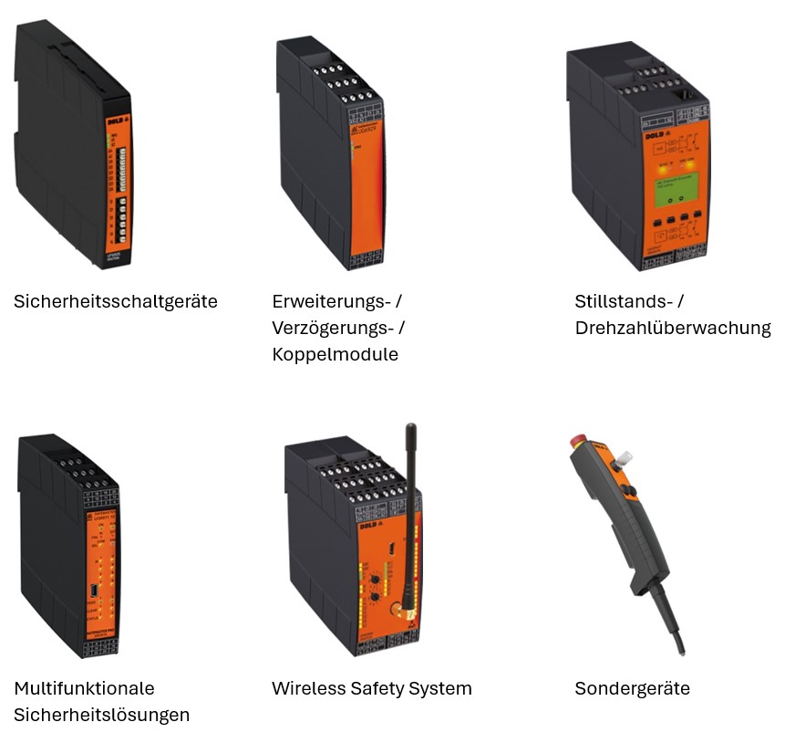 Hier geht es zum Katalog der SAFEMASTER-Serie DOLD Sicherheitstechnik Produkte
