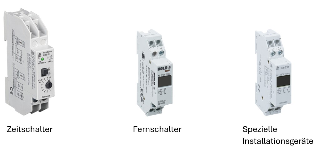 Hier geht es zum Katalog DOLD Installationstechnik DOLD Installationstechnik Produkte