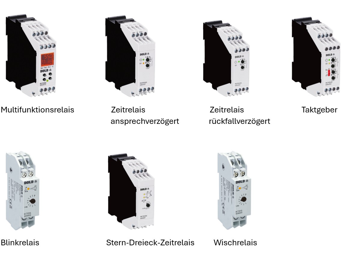 Hier geht es zum Katalog DOLD Zeitrelais, Zeitsteuertechnik DOLD Zeitrelais Zeitsteuertechnik