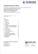 KLASCHKA Universelle Doppelblechkontrolle BDK-A Gerätebeschreibung WAGNER GMBH
