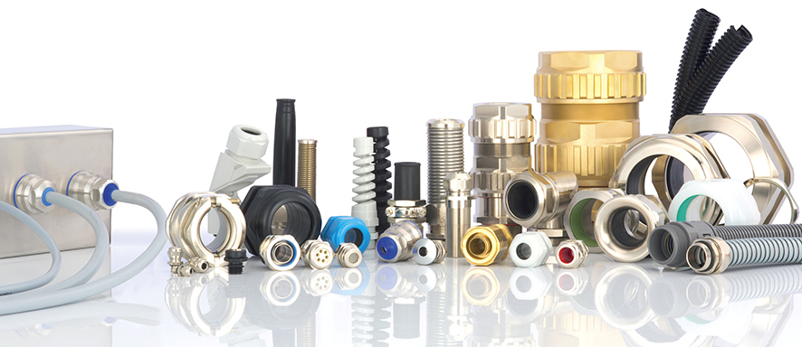 HUGRO Kabelverschraubungen Gesamtbild