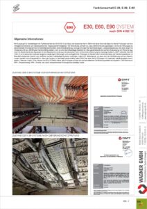 BARAD Kabeltragsysteme Funktionserhalt