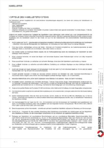 BARAD Kabeltragsysteme-Kabelleiter WAGNER GMBH