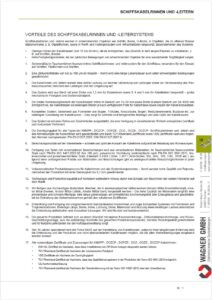 BARAD Kabeltragsysteme Schiffskabelrinnen und -leitern WAGNER GMBH