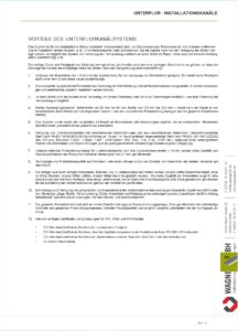 BARAD Kabeltragsysteme Unterboden Installationskanäle WAGNER GMBH