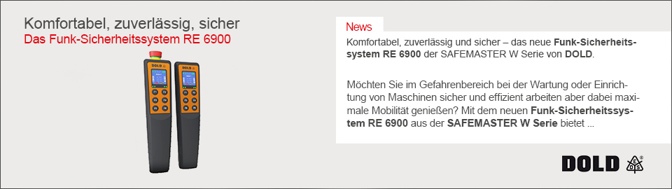 DOLD-Funk-Sicherheitssystem-RE-6900-SAFEMASTER-W-Serie-WAGNERGMBH DOLD Funk Sicherheitssystem RE-6900 SAFEMASTER-W Serie, WAGNERGMBH