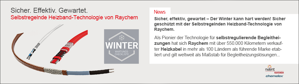 RAYCHEM-Winter Wartung Begleitheizungstechnologie WAGNER GMBH