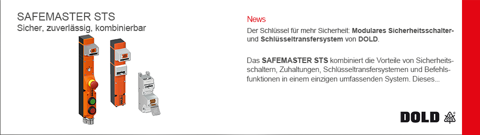 Slider DOLD SAFEMASTER STS, WAGNER GMBH 01-2025