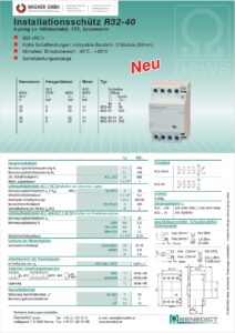 Benedict Installationsschütz R32-40