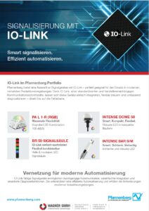 Pfannenberg IO-Link Flyer, WAGNER GMBH