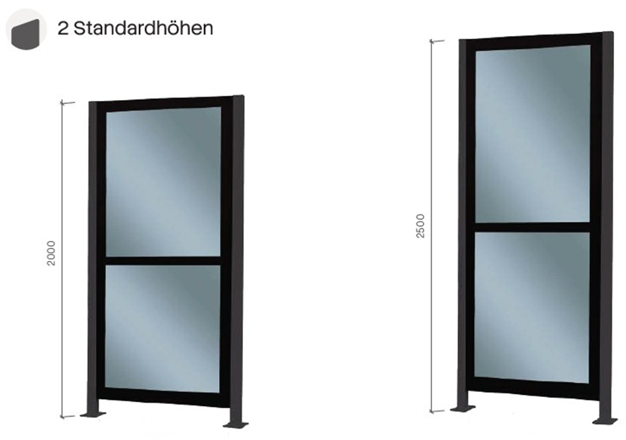 Hier kommen Sie zum Datenblatt des Della Casa Reti Easy Barrier Polycarbonat Schutzzaunsystems Della Casa Reti Easy Barrier Polycarbonat Bild