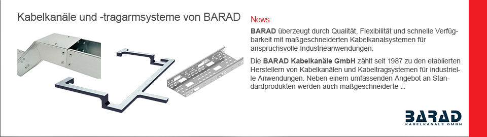 BARAD Kabelkanal Kabeltragsystem WAGNERGMBH 07-2026